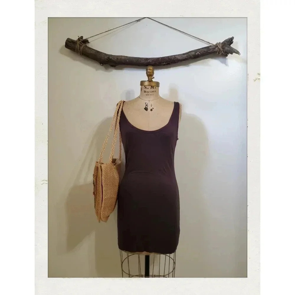 ✨BOGO FREE✨ Tart | Charcoal Grey Long Yoga Workout Long Tank Shirt Dress